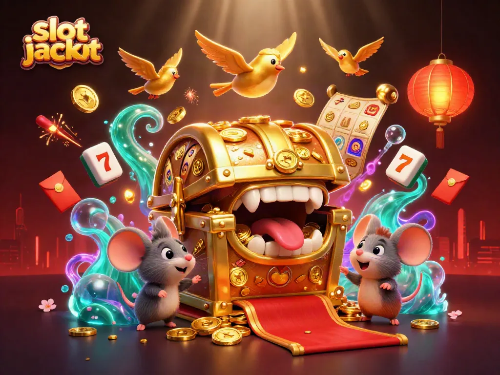 Experience the thrill of the slot jackpot with vibrant visuals and dynamic gaming elements.