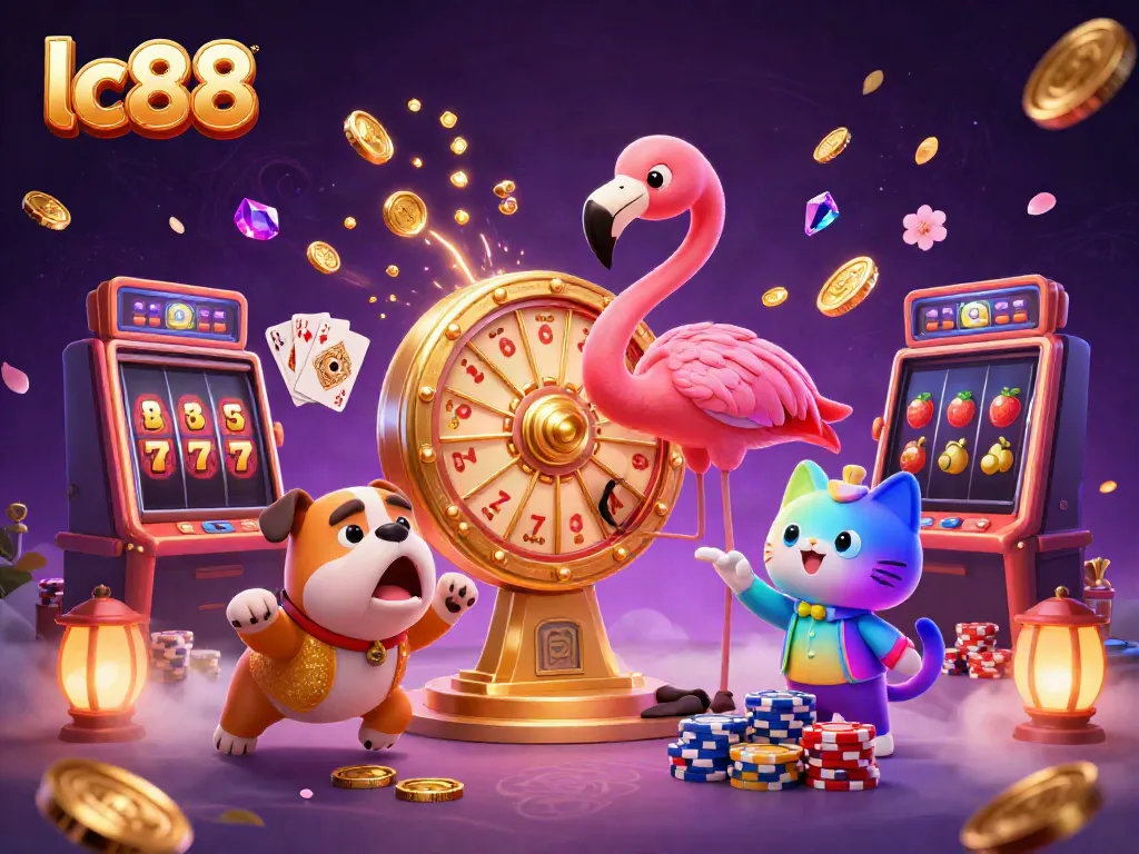Catch thrilling moments at lc88 with vibrant casino scenes featuring exciting gameplay and prizes!