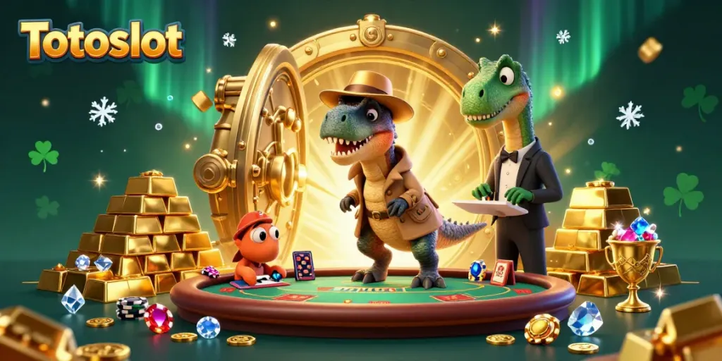Memenangkan jackpot di Totoslot dengan velociraptor cerdas yang bermain di meja blackjack.
