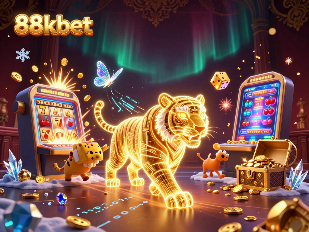 Experience thrilling gameplay at 88kbet with digital scenes filled with jackpots and intense action.