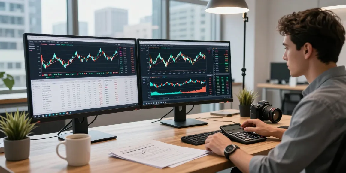 Copper futures historical data API analysis in a professional trading workspace with real-time data displays.