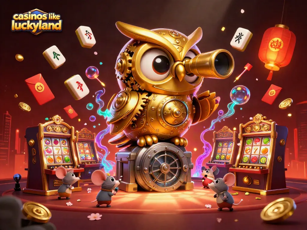 Experience excitement at casinos like LuckyLand with vibrant games and action!