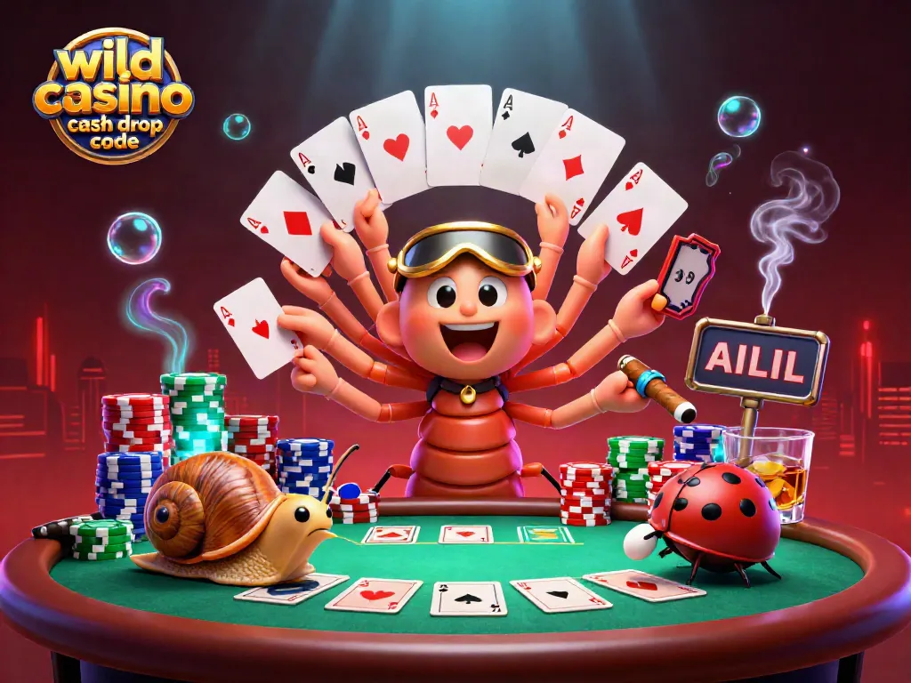 Engage with the wild casino cash drop code and win spectacular rewards at the gaming table.