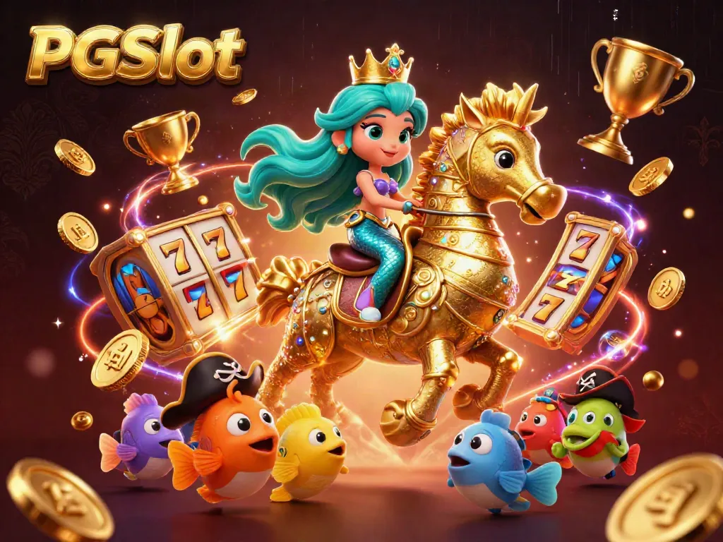 Engage with PGSlot games featuring mermaids, jackpots, and dynamic casino elements.