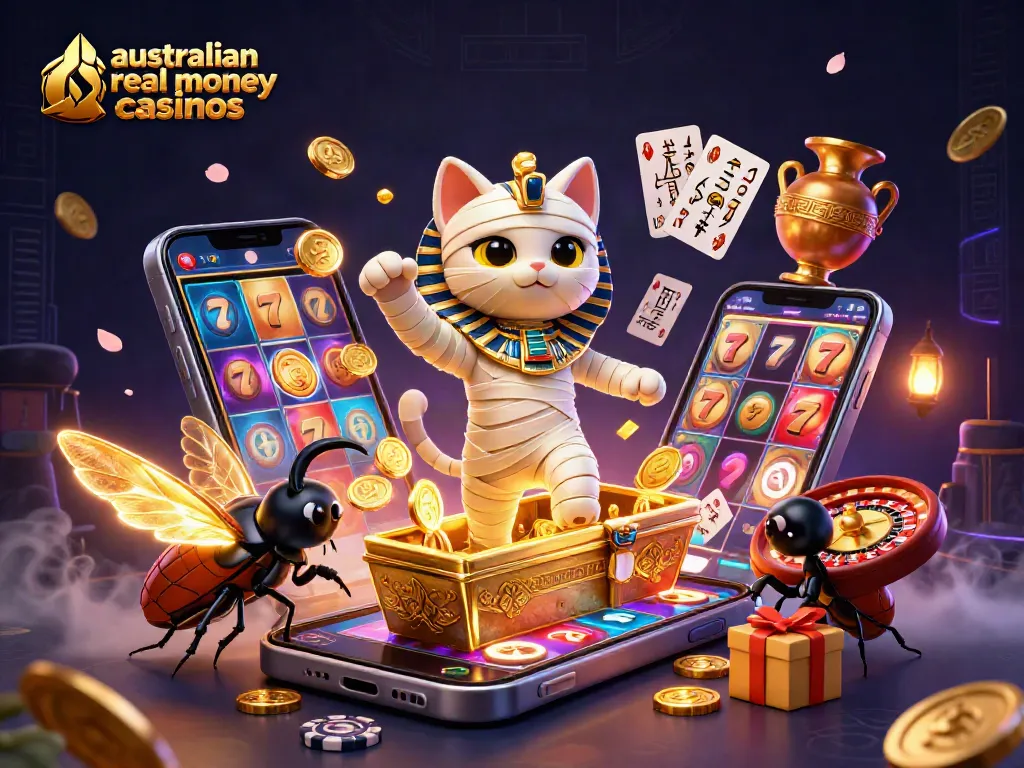 Discover winnings at australian real money casinos with the epic mummy cat and fortune elements.
