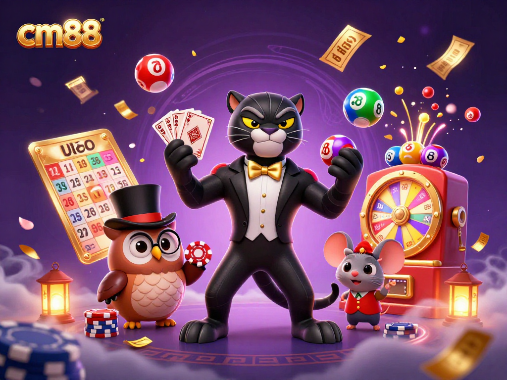 Experience the thrill of cm88 casino adventures with lively characters and vibrant gaming elements.