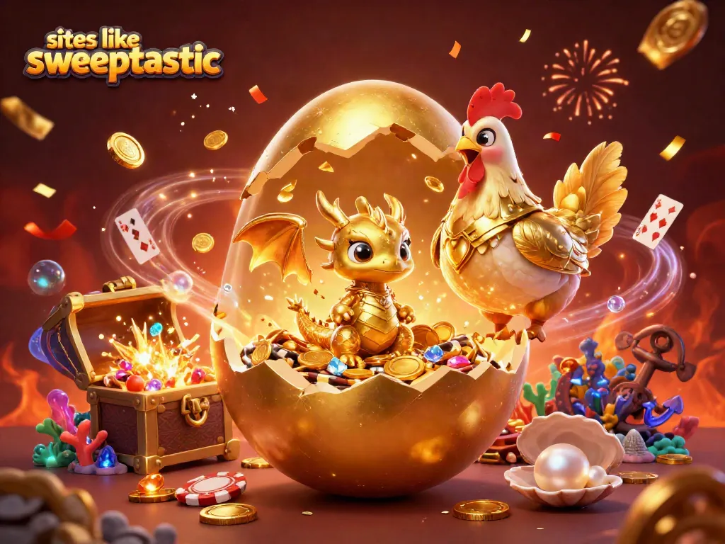 Experience exciting gameplay at sites like sweeptastic, featuring vibrant casino elements and rewards.