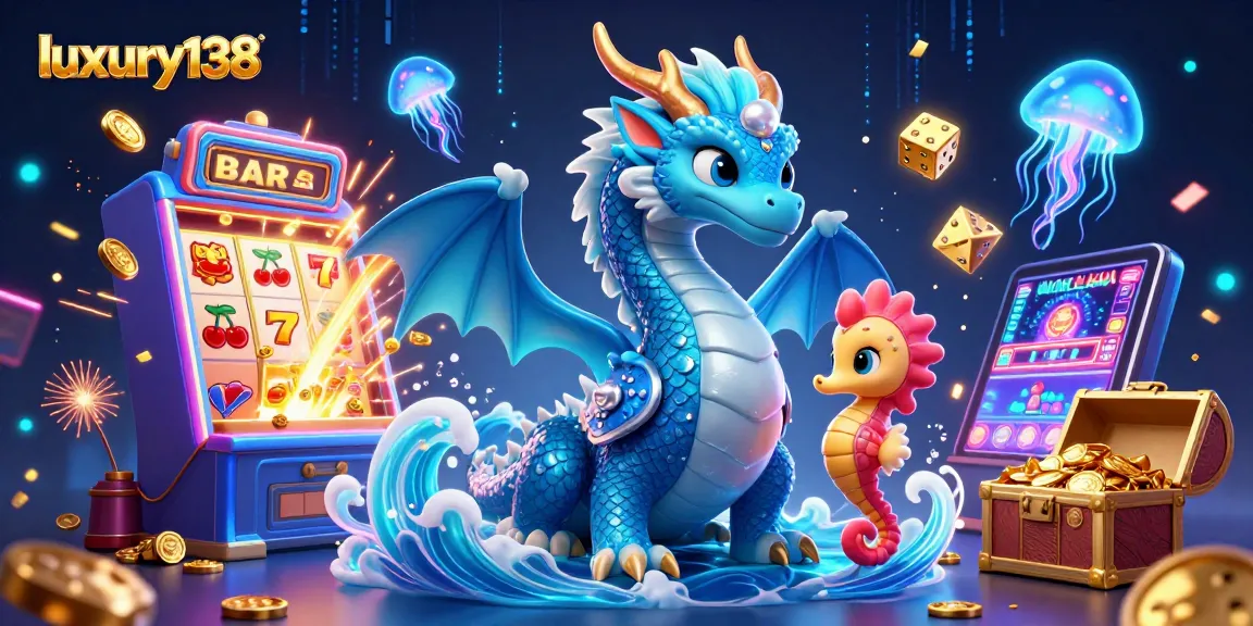 Mainkan permainan slot dan pengalaman epik di luxury138 dengan naga laut dan kuda laut yang berani.
