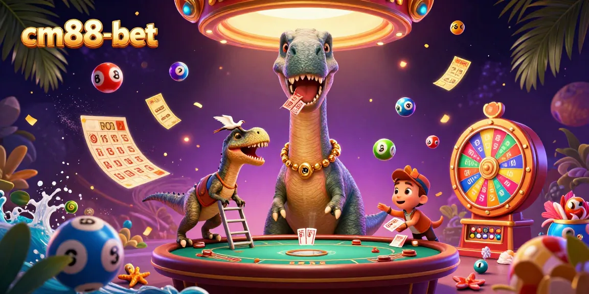 Experience thrilling gameplay at cm88-bet with vibrant lottery and casino elements in stunning 3D.