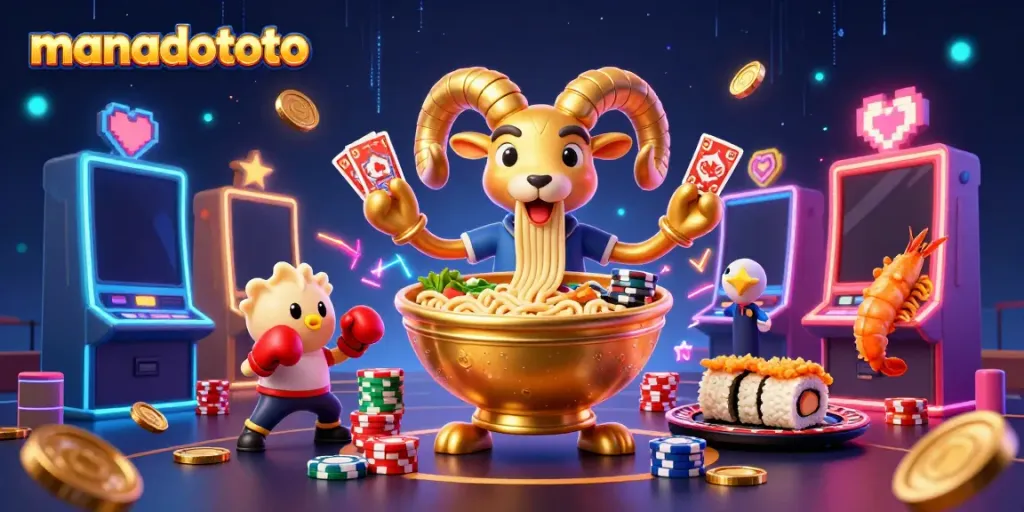 manadototo offers an exciting online gaming experience with vibrant characters and dynamic casino elements.